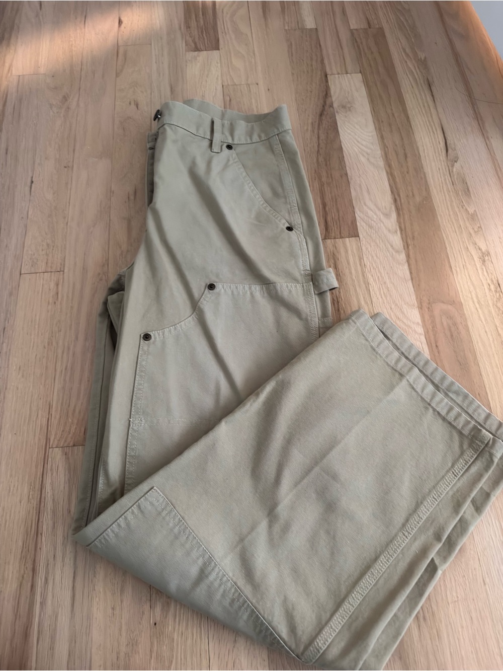 Jcrew women’s Workwear Pants in Light Khaki